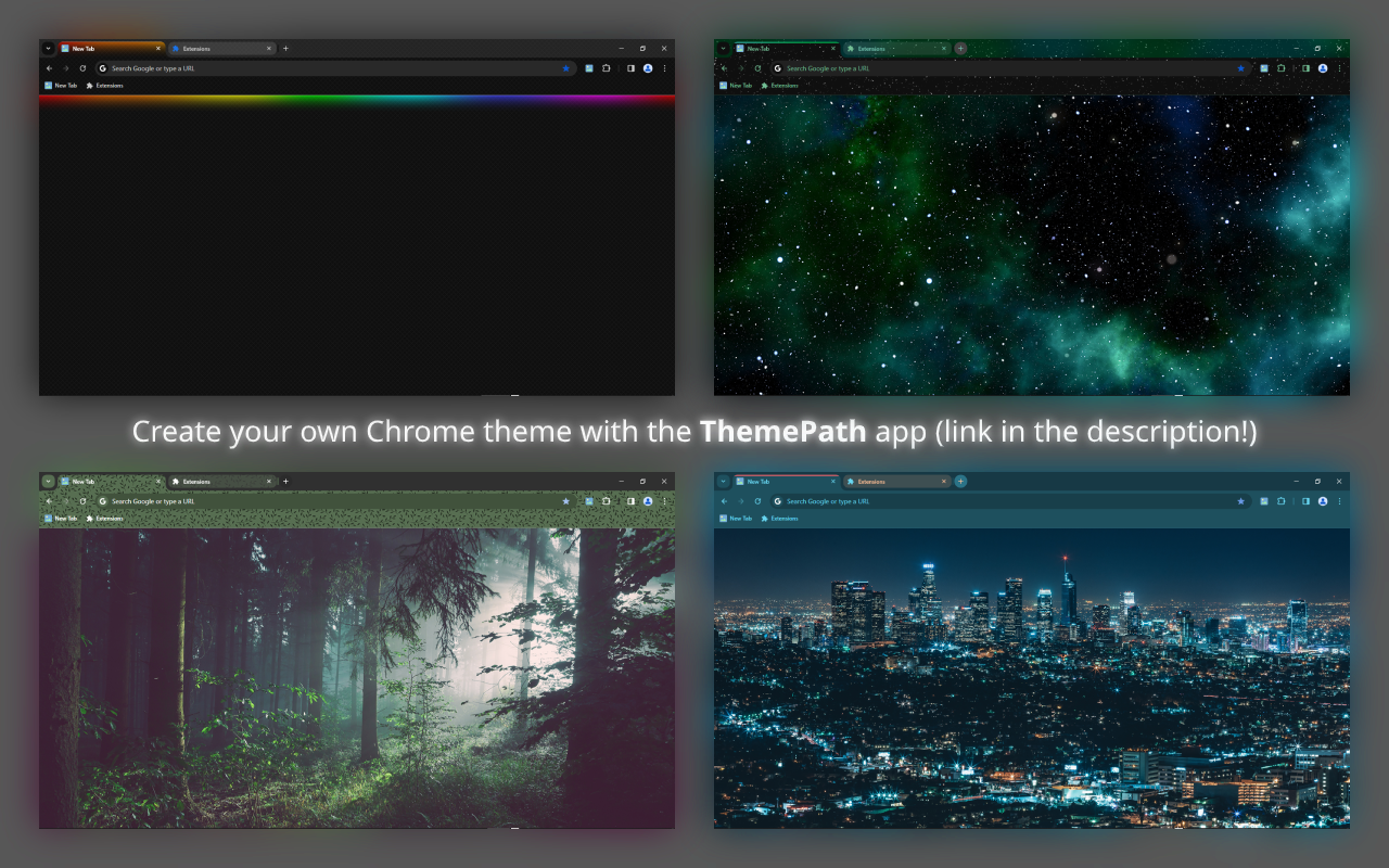 Pastel Rainbow 1080p Chrome Extension Image 4