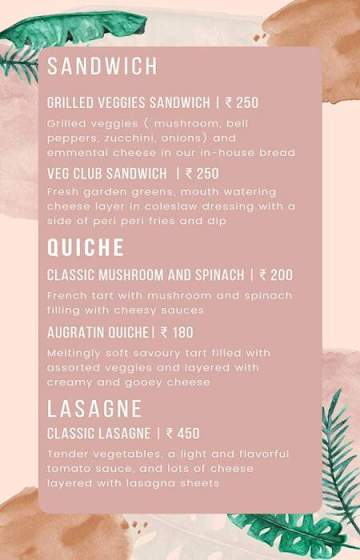 Sucre By Sulakshana menu 