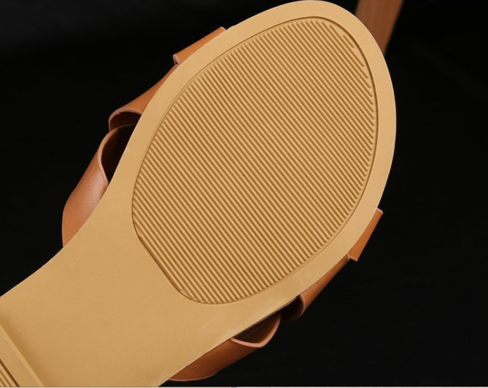 Title 6, Vrouwen platte sandalen en slippers Comfortabel...