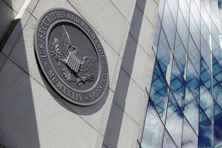 The seal of the US Securities and Exchange Commission. Picture: ANDREW KELLY