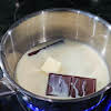 Thumbnail For Chocolate, Butter, And Sweetened Condensed Milk In A Saucepan.