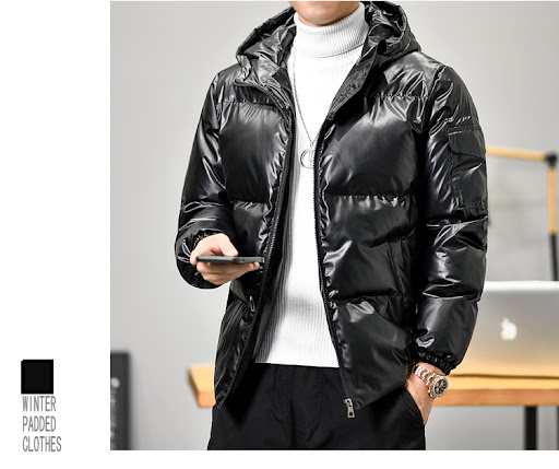 Title 5, Mens winter plus size couple short down padded...