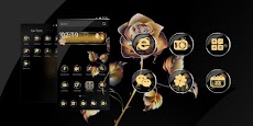 Gold Roses Themeのおすすめ画像1