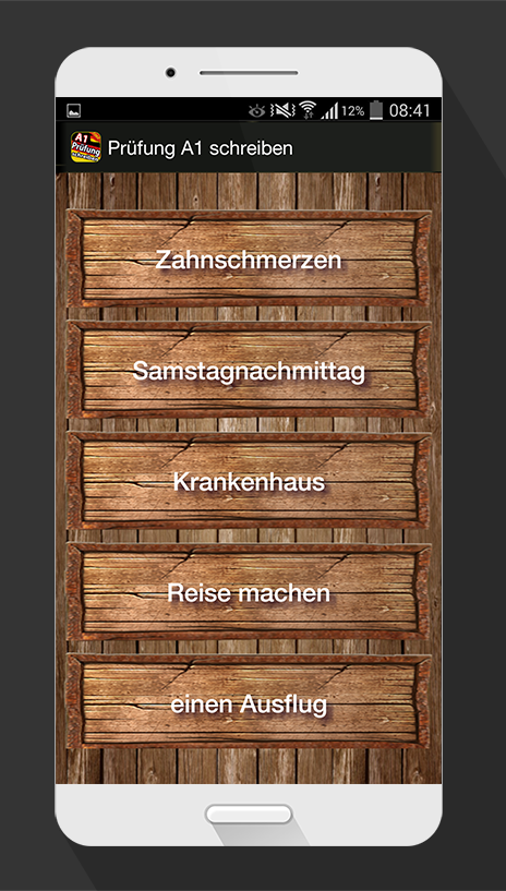 Prüfung A1 schreiben Deutsch Screen 2