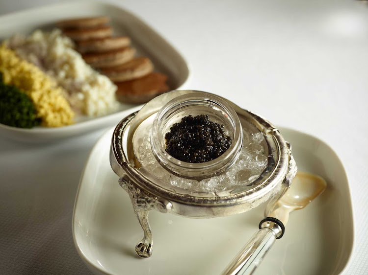 Care for caviar? Head to the upscale Pinnacle Grill on your Holland America sailing. 