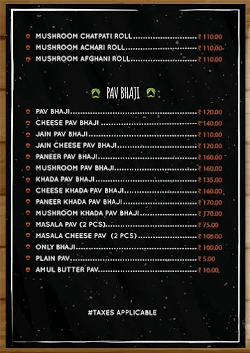 Desi Nookad menu 