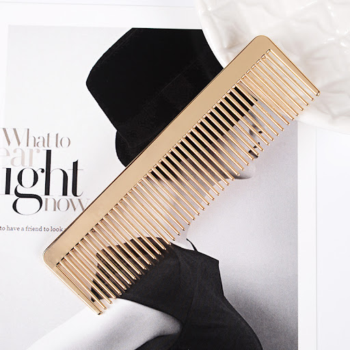 Title 1, Portable metal comb for perfect hair, inspired ...
