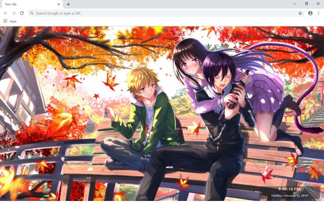 Noragami New Tab & Wallpapers Collection