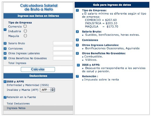 Calculadora Salarial