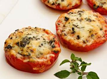 Cheesy Baked Tomatoes Recipe