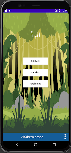 Screenshot Alfabeto árabe