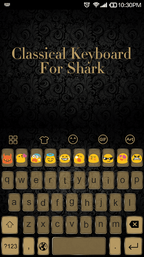 Classical -Love Emoji Keyboard