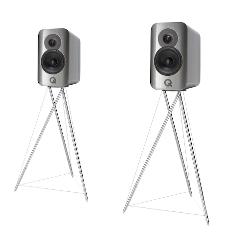 Q CONCEPT 300 SPEAKER SILVER & EBONY