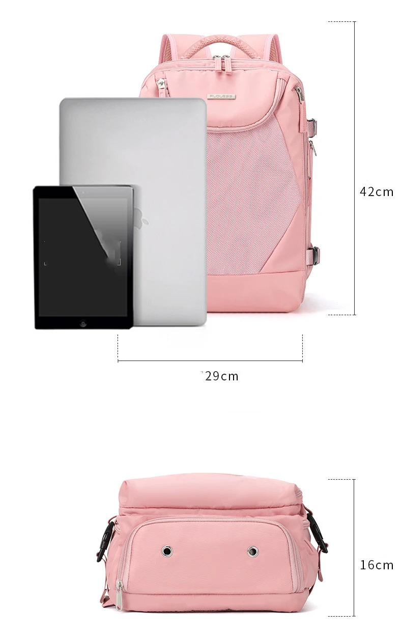 Title 1, Ženski Ležerni Ranac za Laptop Velikog Kapacite...