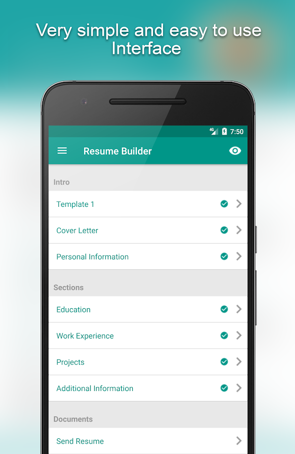 resume maker online app