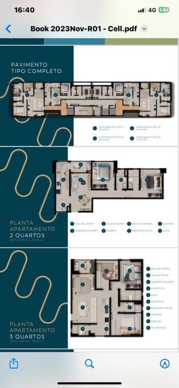 Apartamento com 3 dormitórios à venda, 78 m² por R$ 696.000,00 - Aeroclube - João Pessoa/PB