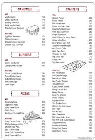 Shakezone menu 3