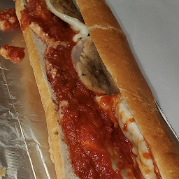 Eggplant Parmesan Sub