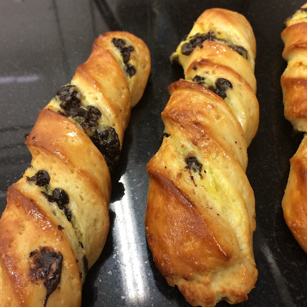 100% Gluten Free & Dairy Free - Torsades au chocolat / Chocolate twist