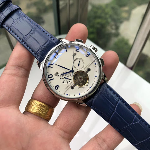 Title 8, Big flywheel mechanical watch for men. Experien...