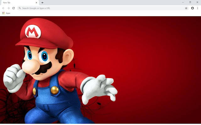 Super Mario Run Wallpapers and New Tab