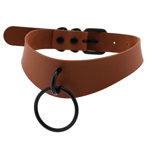 Title 1, Collier rond en cuir pour femme. Un bijou éléga...