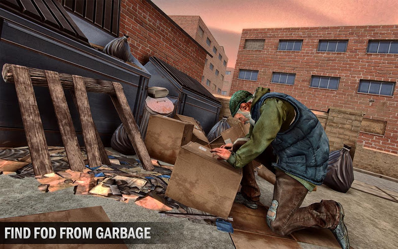 Скриншот Tramp Simulator: Homeless Survival Story