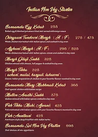 Baraamda Heritage menu 7