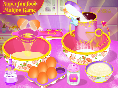Princess Unicorn Food Chef : Girl's Cooking Games 1.0 APK + Мод (Unlimited money) за Android