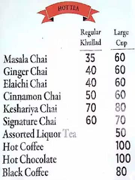 Tea Junction>> menu 1