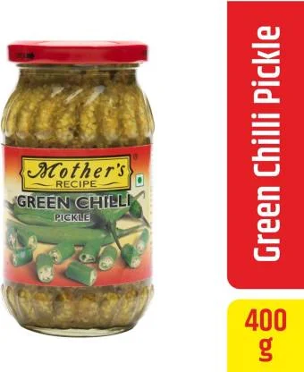 Mothers Recipe Mothers Green Chilli Pickle - 200 gm
