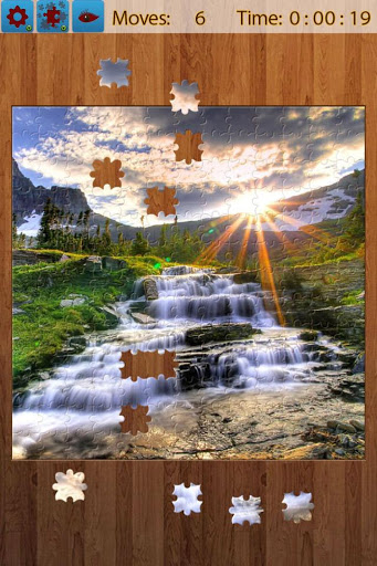 Screenshot Waterfall Jigsaw Puzzles