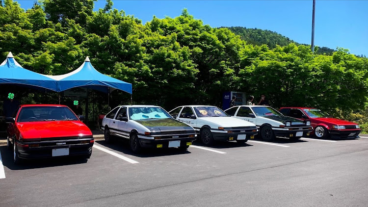 スプリンタートレノのハチロク・トレノ・レビン・おいでやすmeet・嵐山高雄パークウェイに関するカスタム事例の投稿画像8枚目