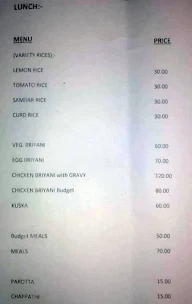 Vandikadai Catering Services menu 3