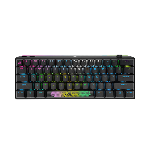 Bàn phím cơ Corsair K70 Pro Mini Wireless (Cherry MX Speed Switch) (Đen)