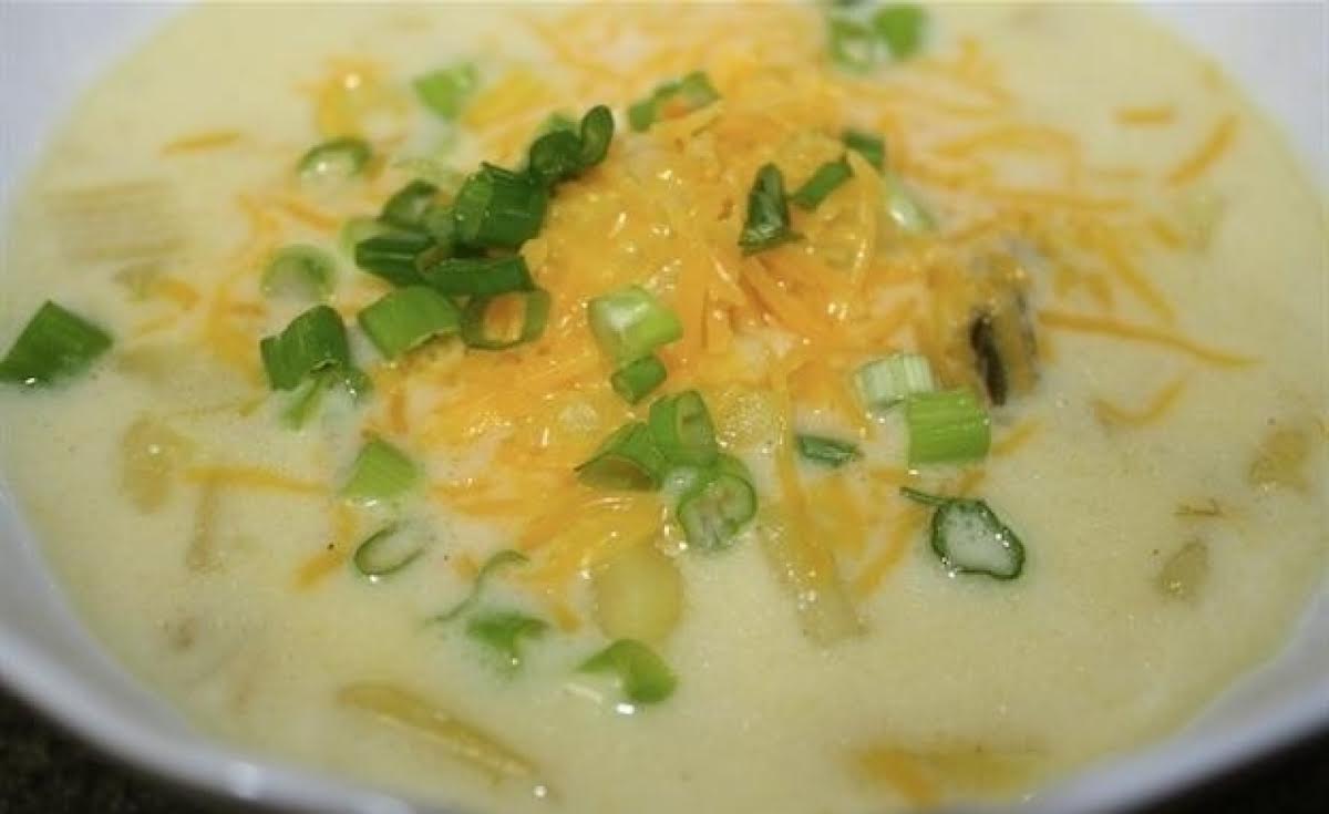 Loaded Baked Potato And Leek Soup | Just A Pinch Recipes