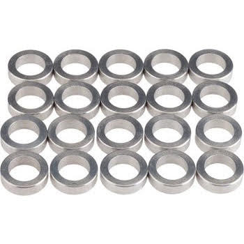 Wheels MFG 3.8mm Aluminum Chainring Spacer Bag/20