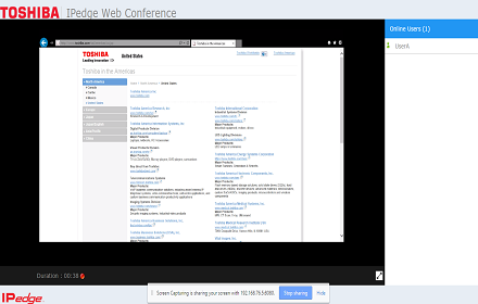 Toshiba Web Conference Preview image 0