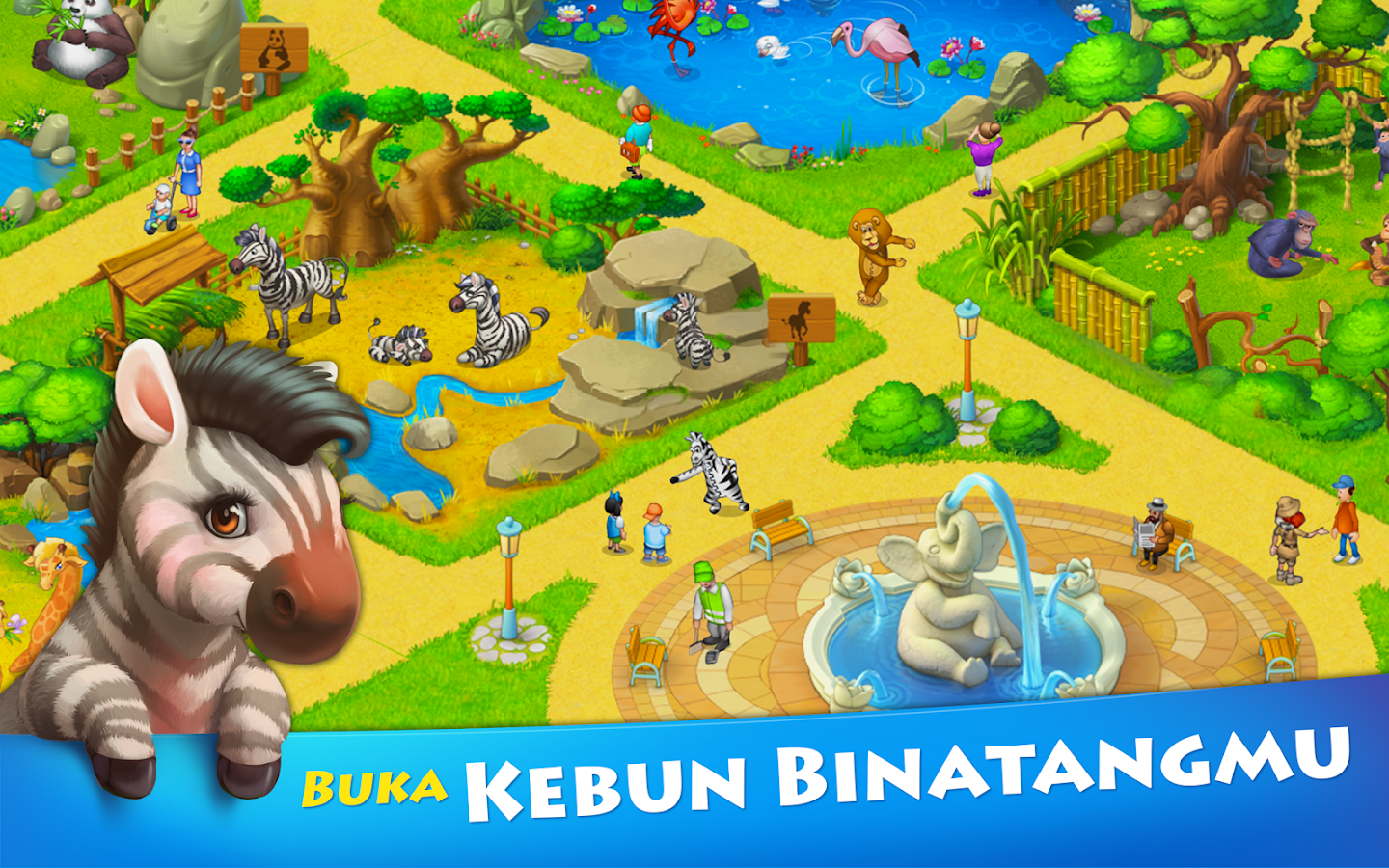 games membuat kebun binatang