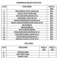 Al Haj Bakery menu 4