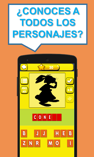 Adivina La Sombra  Quiz Adivina El Personaje