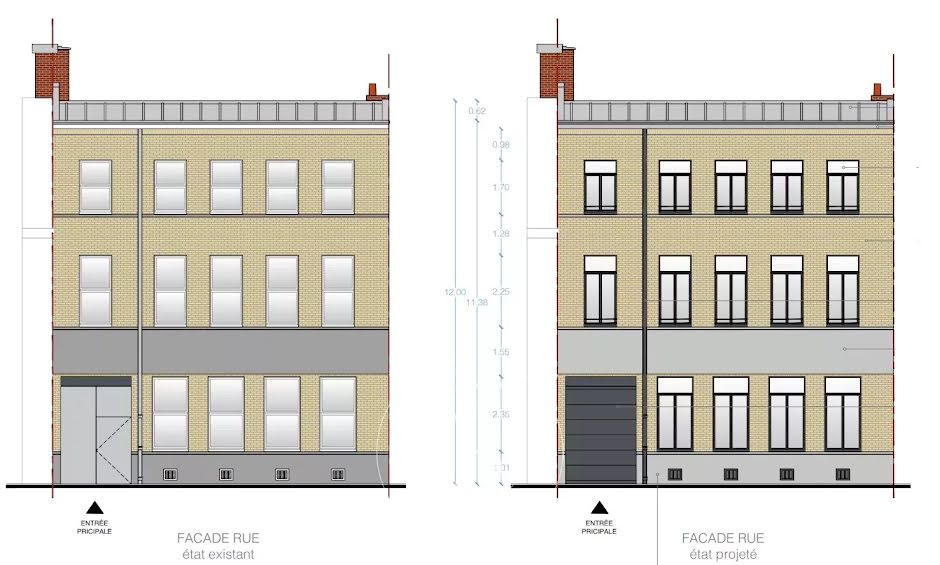 Vente locaux professionnels 10 pièces 210 m² à Lille (59000), 555 000 €