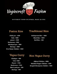 Vegiecroft Fusion menu 2