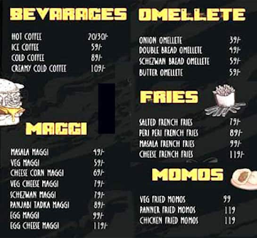 Devils Adda Cafe menu 