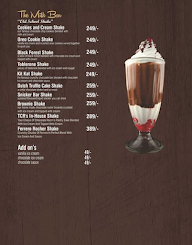 Chocolate Cafe menu 1