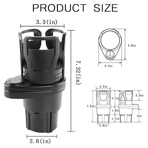 Title 5, Multifunctional Vehicle-mounted Water Cup Drink...