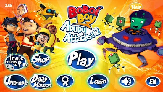 BoBoiBoy: Adudu Attacks! 2 banner