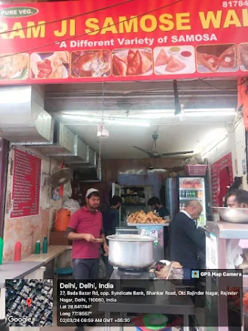 Ram Ji Samosa Wala menu 