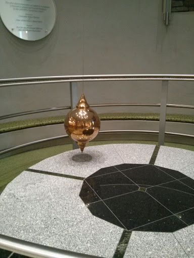 Foucalt Pendulum at Consortium Library