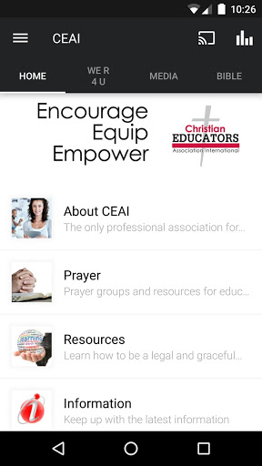 Screenshot Christian Educators